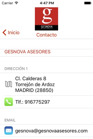 GESNOVA ASESORES screenshot 3