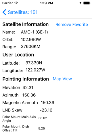 Sat Dish Pointer screenshot 4