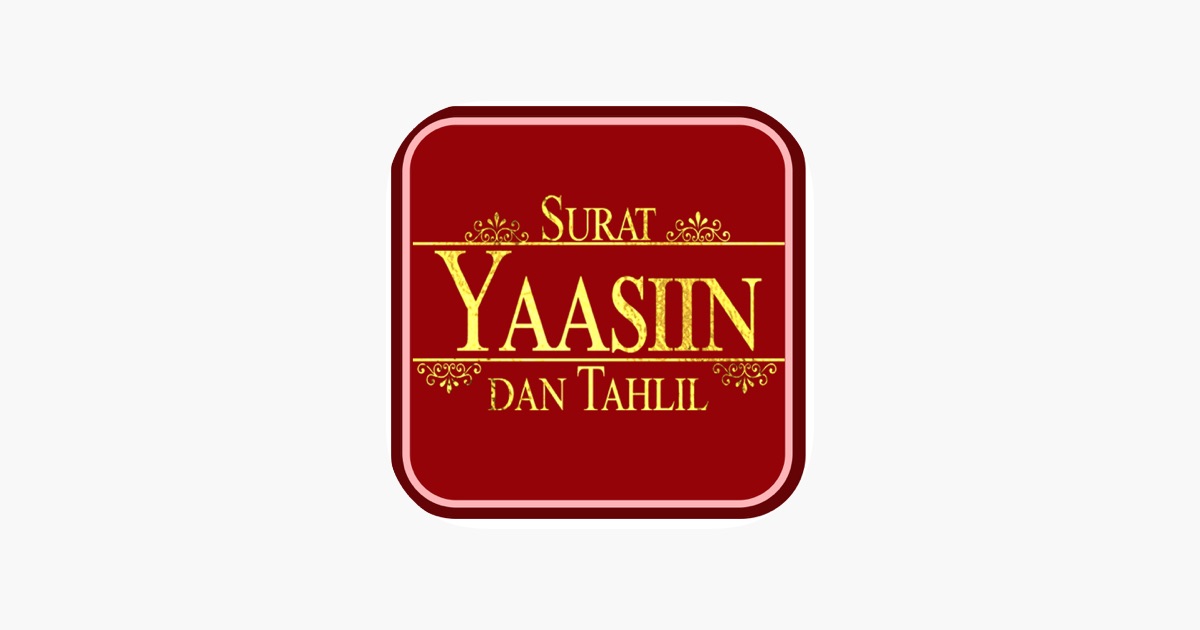 Surat Yasin Audio dan Tahlil on the App Store