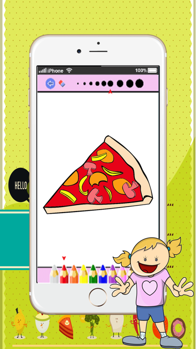 Frais pad Fruits d'art : Apprendre à peindre et à dessiner des pages à colorier imprimables pour enfants gratuitsCapture d'écran de 2
