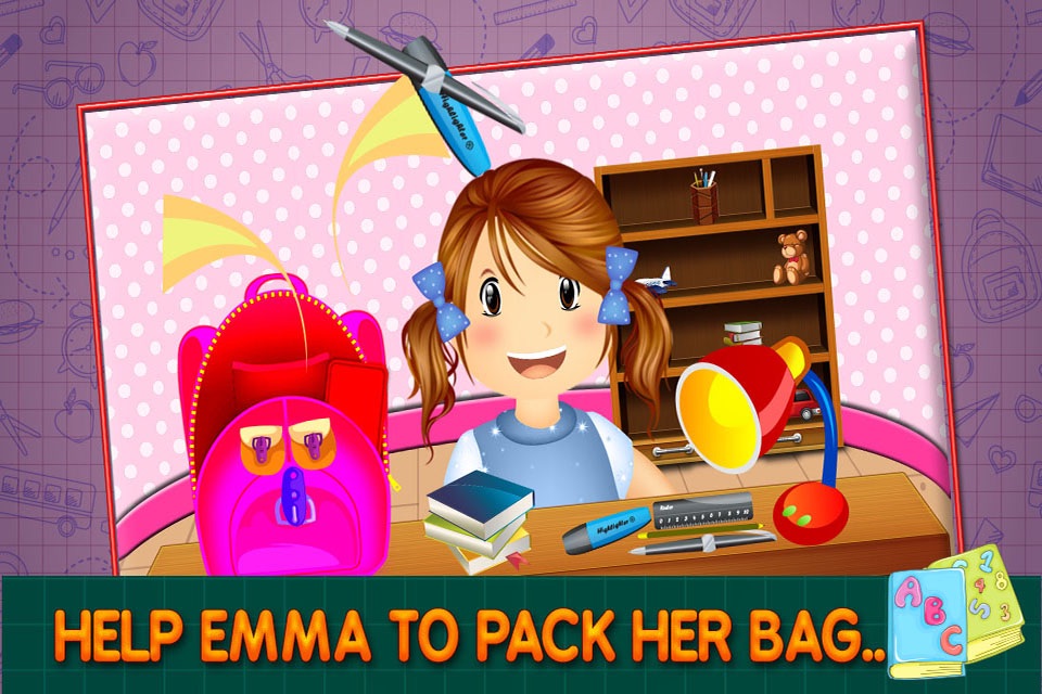 Emma School Girl Dream : Story Game for Little Kids ( Boys & Girls) screenshot 2