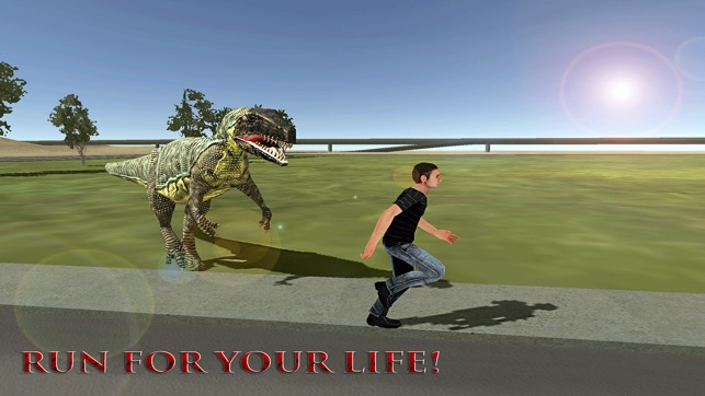 City Dino Chase Sim 3D : Free Play Game 2016(圖4)-速報App