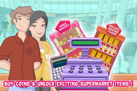 Supermarket Cash Register – Grocery Store Management and Cashier Game for kids screenshot 2