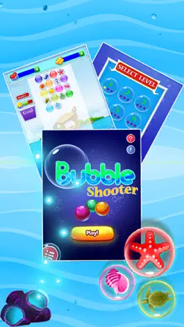 Game screenshot bubble shooter mermaid -   bubble game for kids hack