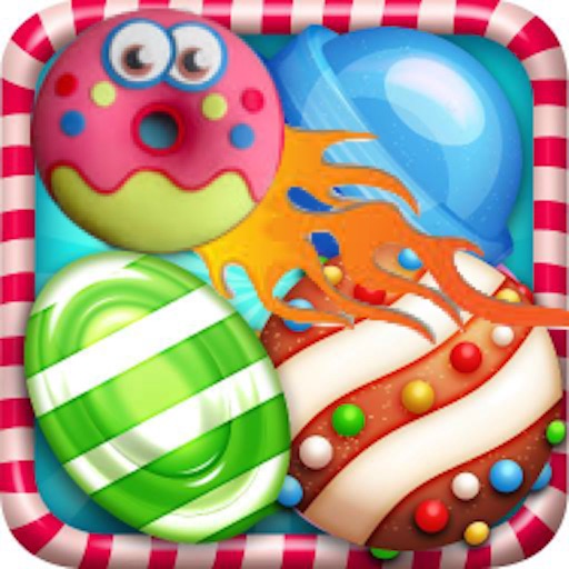 Sweets Candy Crunch Edition-Burst For Free icon