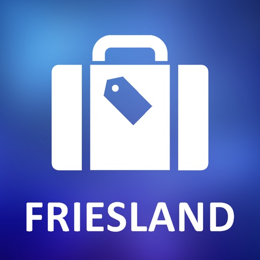 Friesland, Netherlands Detailed Offline Map icon