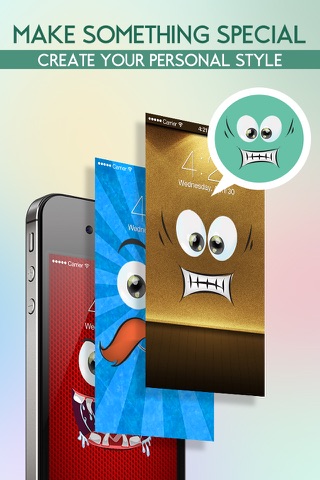 Bling My Lock Screen Wallpaper - Make Custom Designer Wallpapers With Face Maker screenshot 4