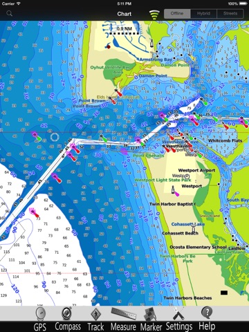 Washington Nautical Charts Pro screenshot 2