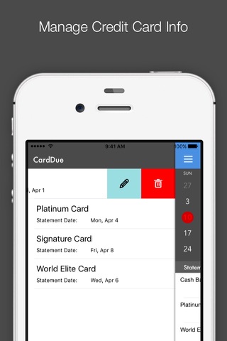 Card Due - Credit Card Bill Tracker screenshot 3