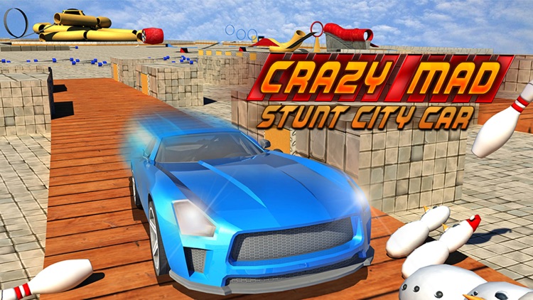 Crazy Mad Stunt of City Car