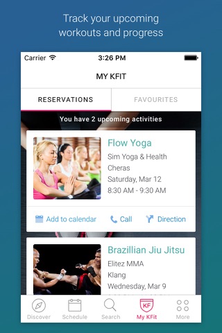 KFit - Fitness, Beauty, Spa screenshot 4