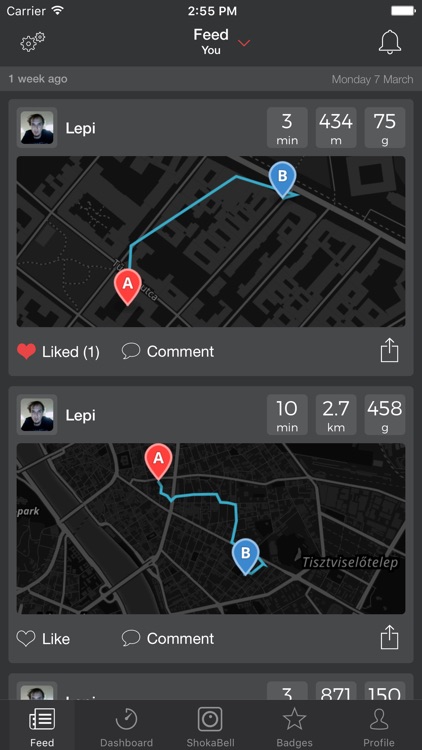 Shoka - Your Automatic Cycling Diary