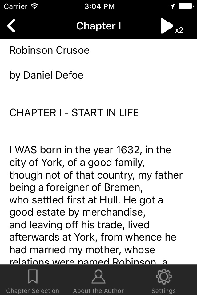 Robinson Crusoe by: Daniel Defoe screenshot 2