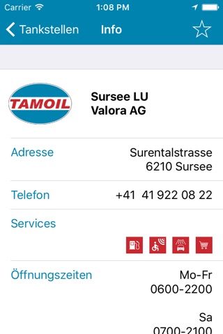 TAMOIL Mobile screenshot 2