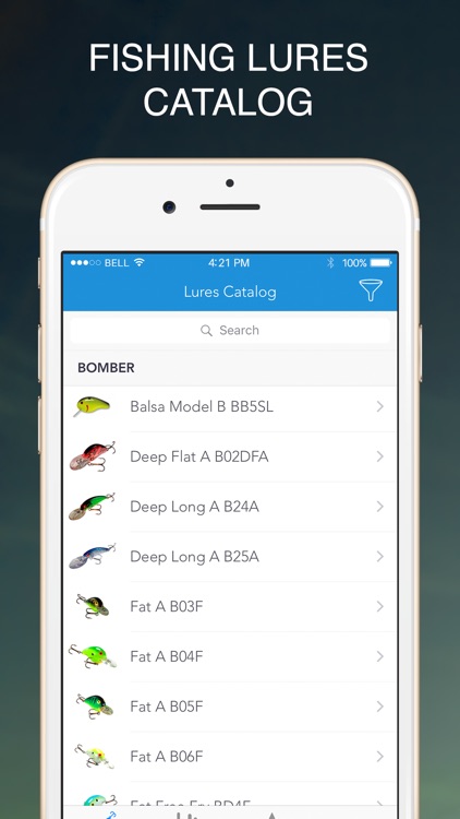 Fishing Lures - Fishing App for Precision Trolling with Best Baits Data