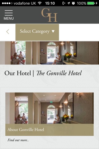 Your Gonville Concierge screenshot 2