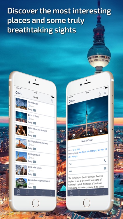 Berlin Travel Guide & offline city map