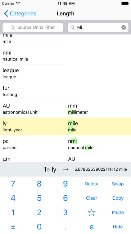 Convert Units Easy - metric to imperial units screenshot-3