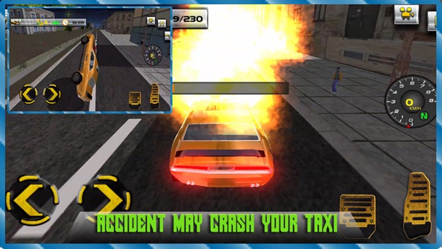 Crazy Taxi Driver Simulator 3D - real free yellow cab racing(圖3)-速報App