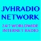 Radio player app for JVHRADIO NETWORK featuring a variety of internet radio stations to choose from