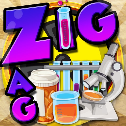 Words Zigzag : Science Crossword Puzzles Pro with Friends icon