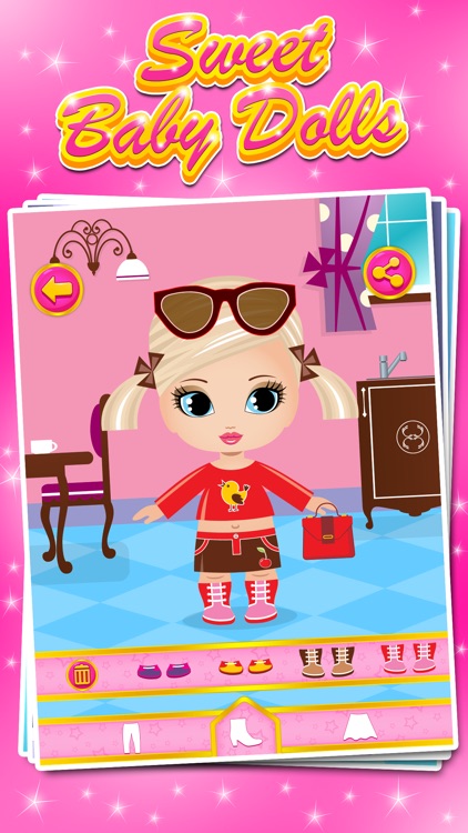 Sweet Baby Dolls: Dress Up Game for Little Girls & Kids screenshot-4
