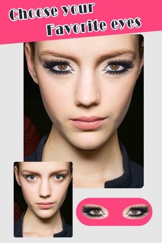 Girly Eye Color Changer - Pupil Effect Cosmetic Studio & Colorful Contact Lenses Booth screenshot 3