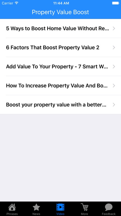 Property Value Boost