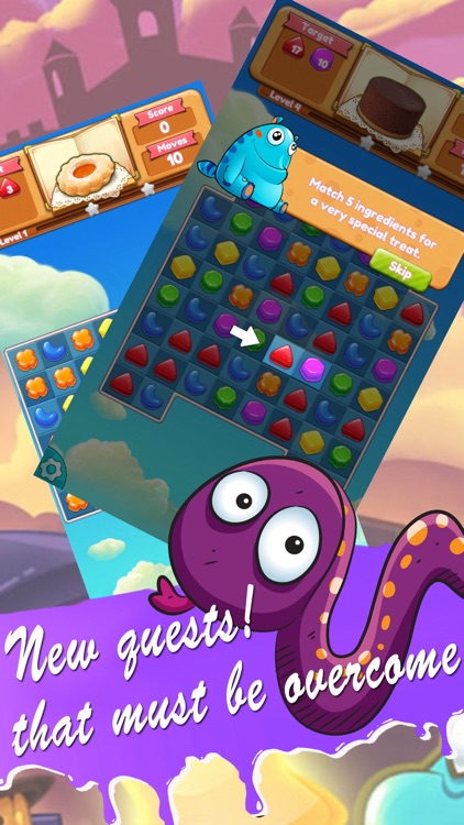 Sweet Cookie Legend - Cookie Blast Match 3 Game screenshot-4