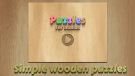 Game screenshot Wooden Puzzles - funny game for kids mod apk