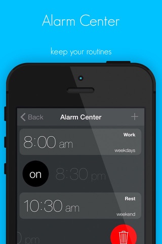 WakUp Alarm Clock - never been so easy to wake up screenshot 4