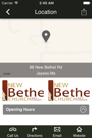 New Bethel Church screenshot 2