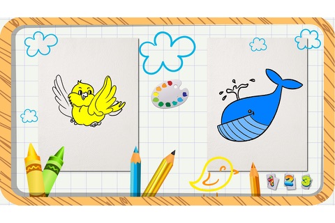 Coloring Book For Kids With Stickers - My First Coloring Book screenshot 2