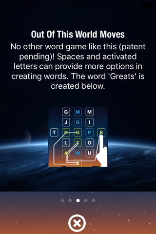 SkyWord Constellations - Free Word Puzzle - Free Word Finder screenshot 3