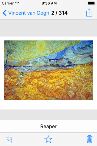 Vincent van Gogh 314 Paintings - Pro screenshot 2