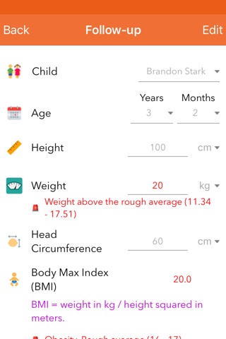 Child Growth & Percentiles screenshot 3