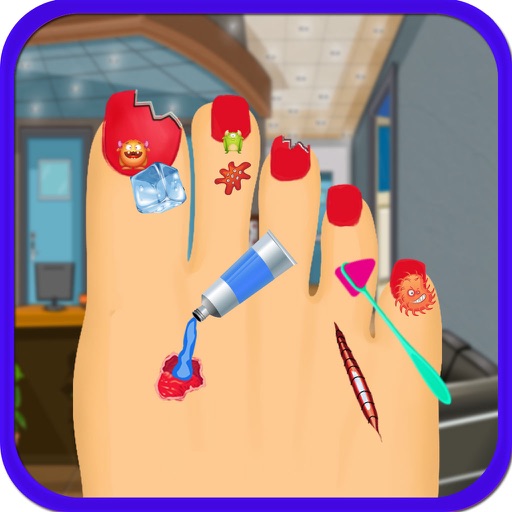 Nail Surgery Doctor - Crazy hand & toe makeover game for kids Icon