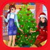 Free Christmas Tree & Girls DressUp