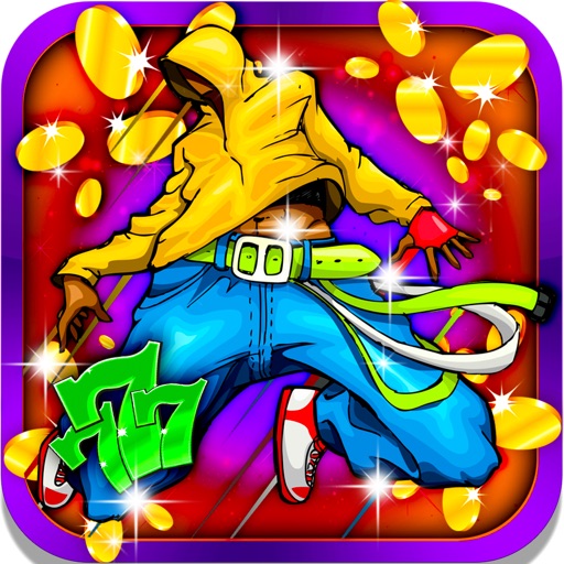 Musical Slot Machine: Listen to Hip Hop, dance in the streets and earn double bonuses iOS App