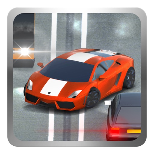 Fast Highway Traffic Racer Icon