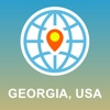 Georgia, USA Map - Offline Map, POI, GPS, Directions