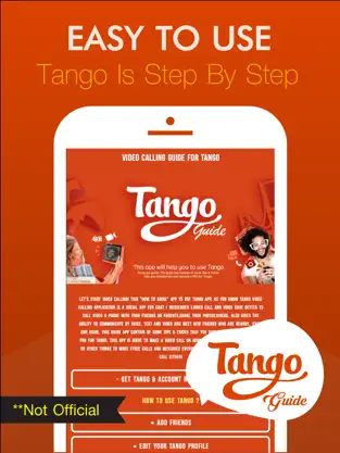 Capture 1 Guide for Video Calling Tango iphone