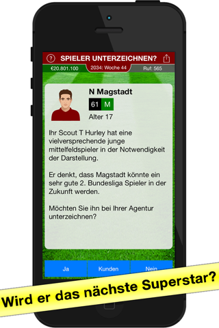 Soccer Agent: Football Game screenshot 4