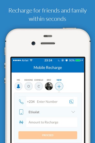 Zoto - Mobile Airtime Recharge screenshot 3