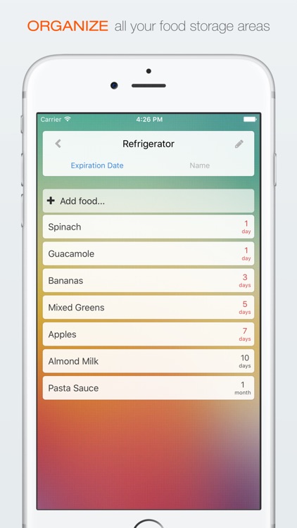 Food Buddy - Food Expiration Reminders screenshot-3