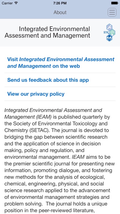 Integrated Environmental Assessment and Management screenshot-2