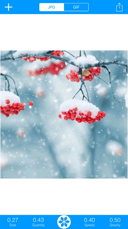 Snowing: GIF&JPG