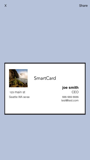 SmartCard Contacts