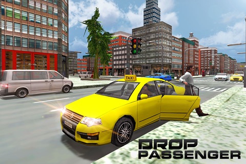 City Taxi Driver Simulator – 3D Yellow Cab Service Simulation Game screenshot 2