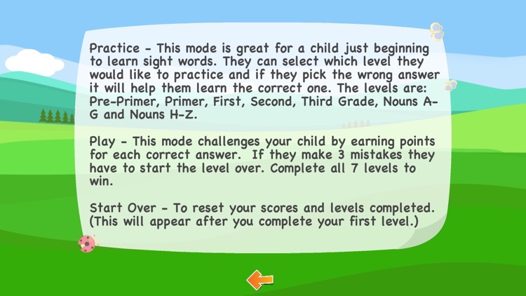 Sight Word Recognition screenshot-3